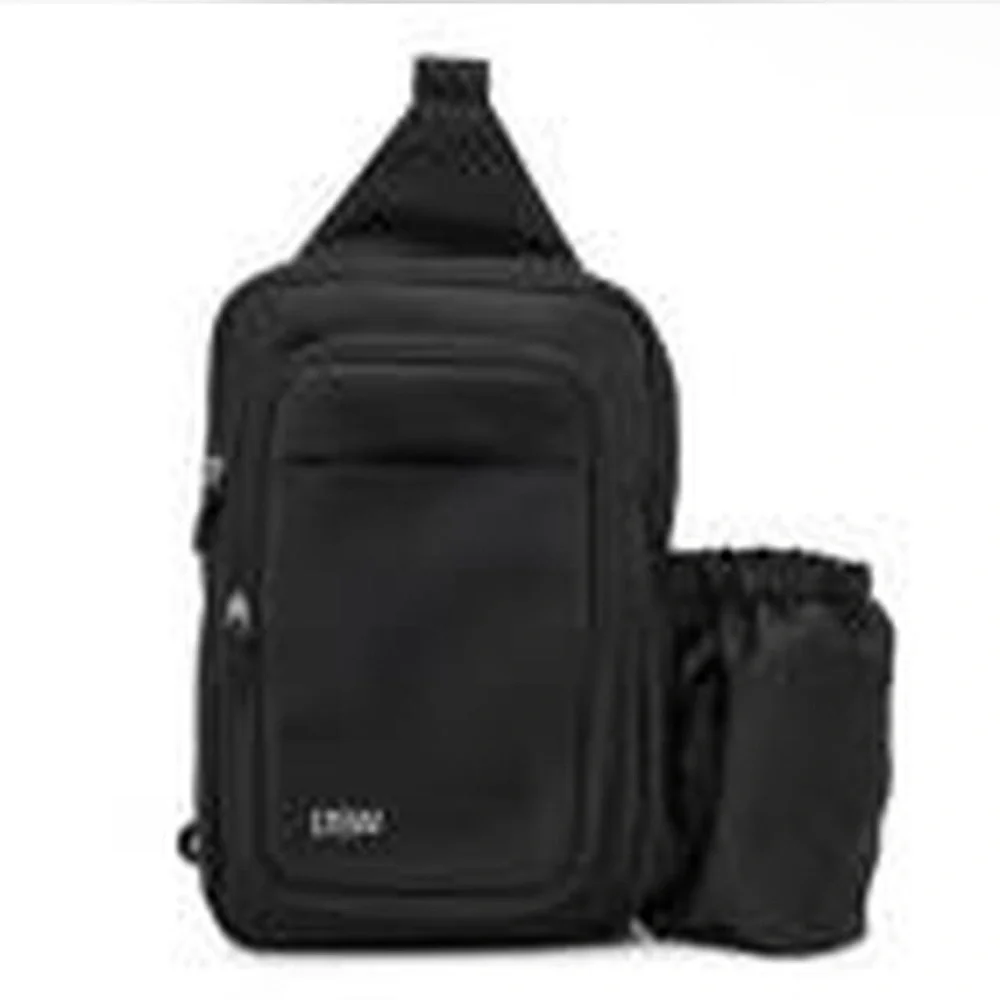 DSW NWT Black Unisex Women’s Men’s‎ Sling Bag